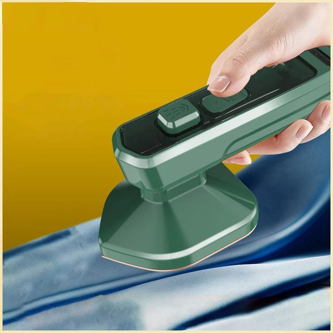 Mini 2-in-1 Steamer Iron – Travel Ready, 5-Second Heat