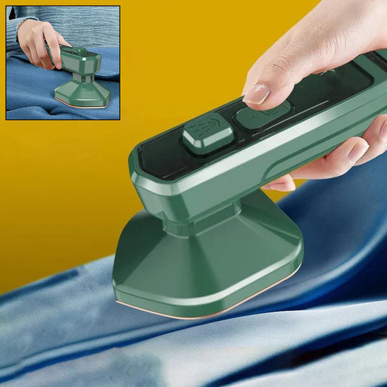 Mini 2-in-1 Steamer Iron – Travel Ready, 5-Second Heat