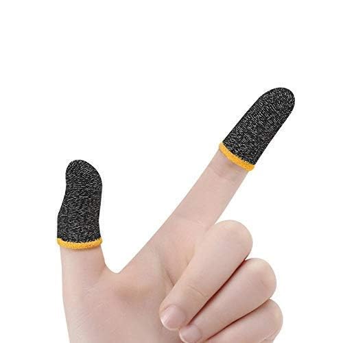 PS Thumb & Finger Sleeve for Mobile Gaming with Super Conductive Fiber Fabric (pack of 12)