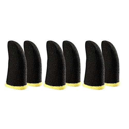 PS Thumb & Finger Sleeve for Mobile Gaming with Super Conductive Fiber Fabric (pack of 12)