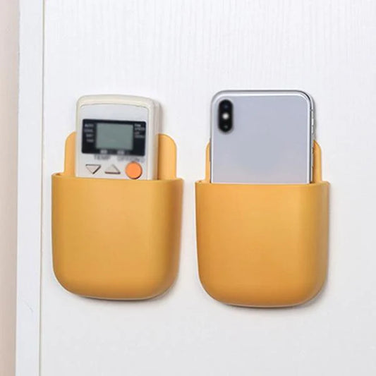 Wall Mounted Storage Box Remote Storage Organizer Case ( Pack of 7)
