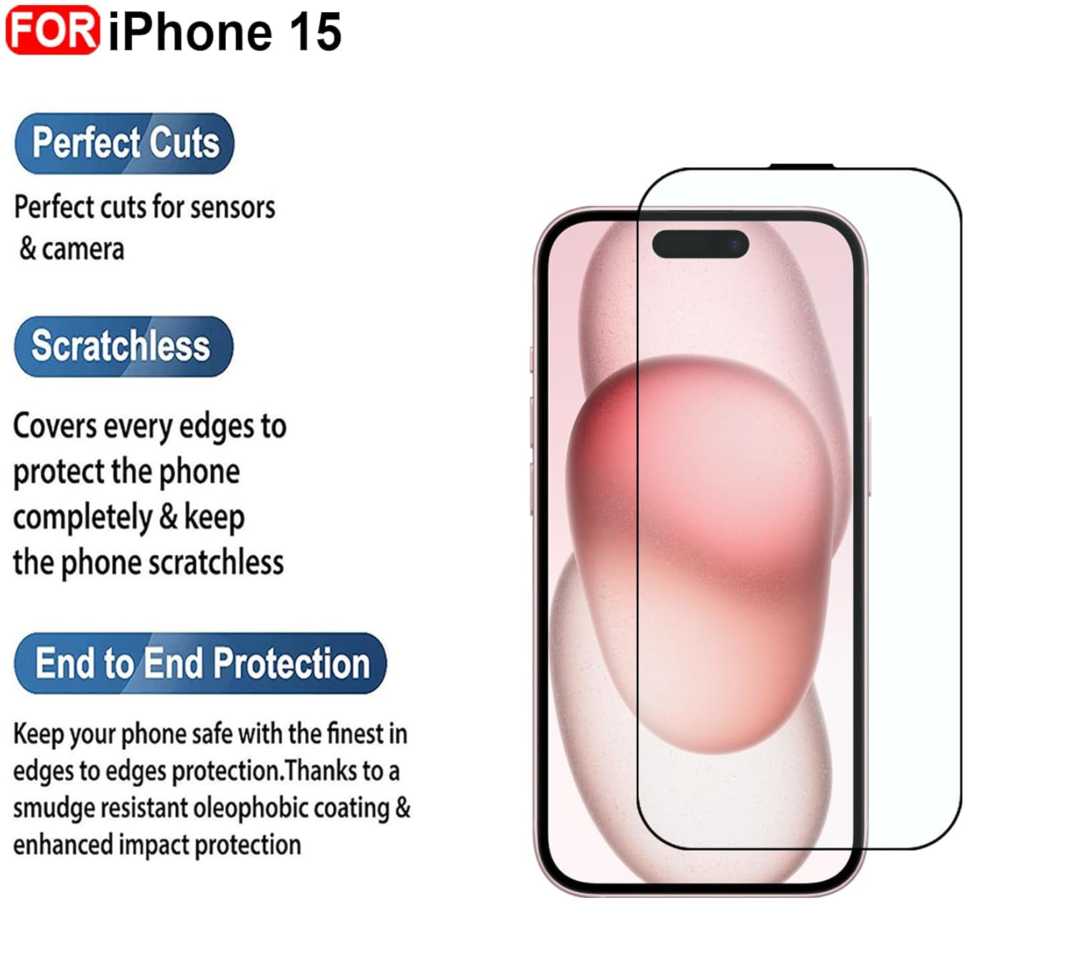 Zoid Iphone Super D+ Temered Glass For Iphone 12,13,14,15 and16