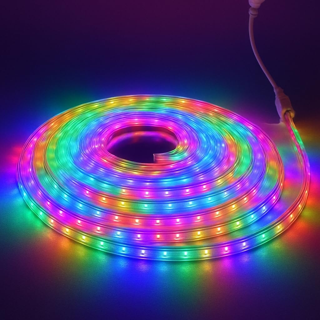 10 Meter Rope Led Strip Lights – High Brightness Outdoor Lights Waterproof for Balcony,Home Decor,False Ceiling