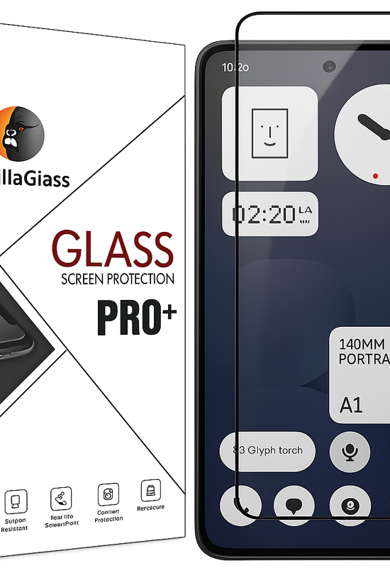Zoid Tempered Glass for Nothing Phone (3a), Nothing Phone (3a), Nothing Phone 3A Plus 5G, Nothing 3A Plus 5G  (Pack of 1)