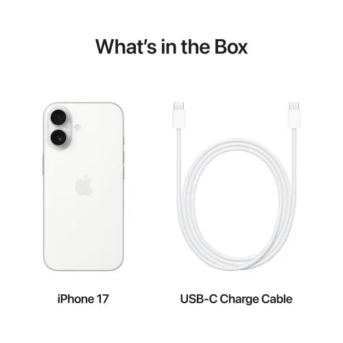 Apple iPhone17 256 GB Storage, 5G with Camera Control, 4K 120 fps Dolby Vision Mobile Phone