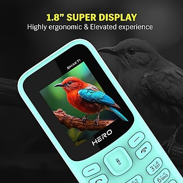 Lava Hero Shakti 2025 Dual Sim Keypad Mobile Phone (with Vibration