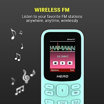 Lava Hero Shakti 2025 Dual Sim Keypad Mobile Phone (with Vibration
